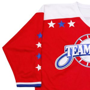 Jersey de Hockey sobre Hielo Personalizado con Logotipo, Ligero, 100% Alta Calidad, Precio de Fábrica, Pedidos al por Mayor Directo de Fábrica - Product Image 4