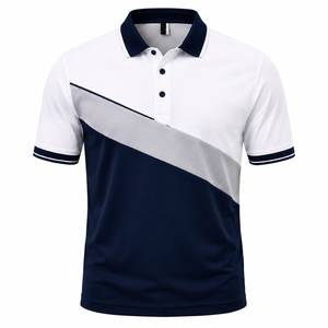เสื้อโปโลผ้าฝ้ายระบายอากาศสำหรับผู้ชาย เสื้อโปโลสำหรับตีกอล์ฟแบบกำหนดเอง ผู้ผลิต OEM ODM ขายส่งจำนวนมาก โรงงานส่งออกเสื้อผ้า - Product Image 5