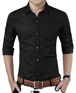 เสื้อผู้ชายพิมพ์แขนเต็มสบายๆผ้าฝ้าย100% ราคาถูกที่สุดแฟชั่นร้อนขายพรีเมี่ยมที่มีคุณภาพการออกแบบที่กำหนดเอง - Product Image 3