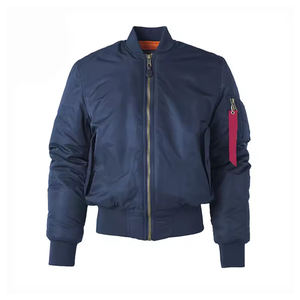 Veste bomber coupe-vent de haute qualité pour homme, veste bomber chaude, veste bomber 100% polyester, coupe-vent - Product Image 4