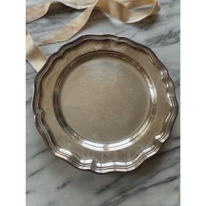 Antique Charger Plate Round 12" 13" 14" Custom Size Brass Dish & Plates Dishwasher <b>Safe</b> <b>Vintage</b> Dinning Tableware Plate Hot Sell - Product Image 5