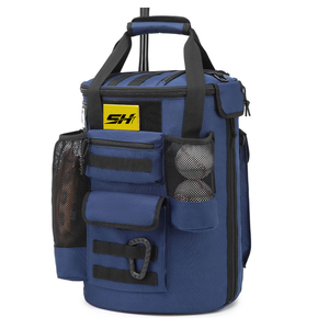 Sac à balles de baseball de grande capacité, poignée renforcée et sangle rembourrée, étui de rangement pour équipement d'entraînement pour équipes de baseball pour l'entraînement - Product Image 1