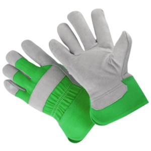 Guantes de Trabajo Resistentes, Cómodos y Suaves, de Piel de Vacuno, Antivibración, Resistentes a la Abrasión, con Puño de Seguridad, para Jardinería y Trabajos de Elevación - Product Image 4