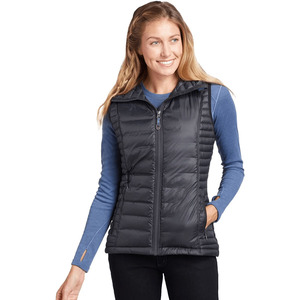 Veste d'hiver épaisse imperméable de haute qualité OEM ODM, veste personnalisée, gilet matelassé vert pour femmes - Product Image 6