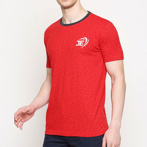 เสื้อยืดคอตตอน 100% ดีไซน์ใหม่ล่าสุด สไตล์สตรีทแวร์ พิมพ์โลโก้ตามสั่ง ทรงหลวม ราคาส่ง สำหรับผู้ชาย - Product Image 3