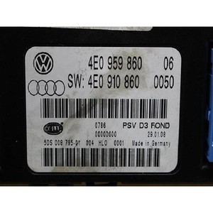 โมดูลควบคุมด้านหลัง A8 D3 ปี 2007-2010 มือสอง ของแท้ 4E0959860 - Product Image 5