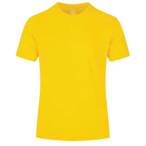 T-shirt décontracté pour homme de haute qualité, été, 100% coton, coupe ajustée, manches courtes, séchage rapide, personnalisation disponible, logo de marque personnalisé - Product Image 1