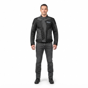Blouson de moto OEM pour homme en Cordura 600D, avec empiècements de précision en textile, pour le sport et le tourisme, équipement de protection personnalisé - Product Image 1