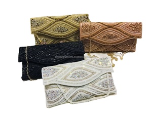 NOUVEAU DESIGN sacs en tissu brodé épaule bandoulière ethnique mariage cadeau bijoux pochettes pochette festival sac - Product Image 5