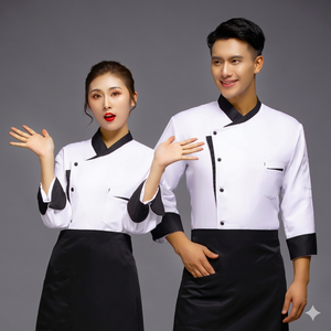 Nouvelle tenue de restaurant directement de l'usine, uniforme de chef, uniforme de restaurant personnalisé, uniforme de serveur - Product Image 2