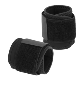 Attelles de poignet réglables en néoprène avec fermeture auto-agrippante antidérapante pour la gym, l'entraînement et la musculation - Légères et unisexes - Product Image 1