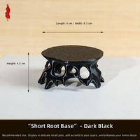 Soporte para Macetas de Plástico Hueco Antideslizante de Estilo Chino Retro, Modelo 1, para Decoración de Escritorio