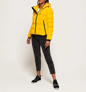 High Quality Outerwear Warm Puffer <b>Women's</b> Padded Down Coats <b>Jackets</b> With Custom Turn-down Collar <b>Woman</b> <b>Jacket</b> Cheap Price - Product Image 3