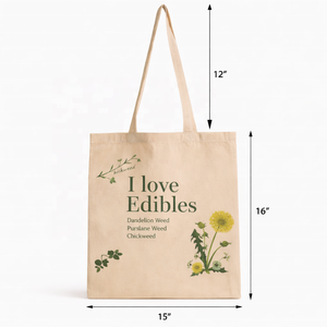 Sac de courses en coton biodégradable écologique avec motifs, poignées robustes, design réutilisable pour les courses quotidiennes et les essentiels - Product Image 2