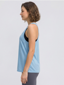 Yoga Performance Stringer Vest Women Custom Gym Stringer Womens Gym Wear Vest Ladies Fitness Wear Stringer <b>Top</b> - Product Image 3