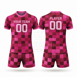 Ensemble de vêtements de sport personnalisés imprimés par sublimation en gros, professionnels pour unisexe - Product Image 1