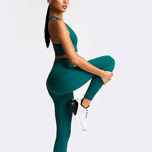 Ropa Deportiva de Alto Rendimiento sin Costuras para Mujer, Conjunto de Yoga Elegante para Gimnasio, Fitness, Yoga y Entrenamiento - Product Image 5