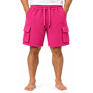 <b>Mens</b> Waffle Knit <b>Shorts</b> Custom Wholesale Sportswear Casual <b>Shorts</b> <b>Elastic</b> <b>Waist</b> Drawstring Summer Gym Training Fitness Apparel - Product Image 3