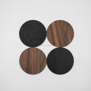 Posavasos Decorativos de Mesa de Lujo, Hechos a Mano, de Madera y Resina, Cuadrados, de Nogal, Ecológicos, de Primera Calidad, de 10 mm, de la India, para Venta al por Mayor - Product Image 3