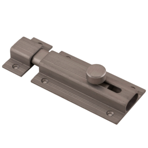 Loquet de porte rectangulaire moderne en aluminium, finition acier inoxydable mat PVD, or rose, AB mat PVD, or, noir, loquet de sécurité robuste, quincaillerie de haute résistance - Product Image 2