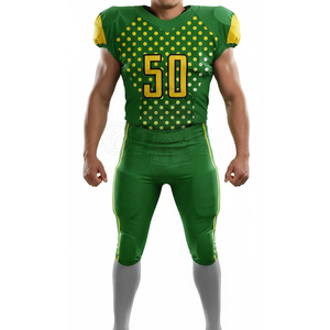 Uniformes de Fútbol Americano Personalizados de Alta Calidad, Tallas Grandes, Sublimados, Impresión Digital, Secado Rápido, Transpirables - Product Image 6