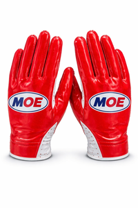 Guantes de Receptor de Fútbol Americano con Palma de Alta Adherencia, Transpirables, Ajuste Perfecto para Entrenamiento en Equipo, Color y Logotipo Personalizados, Producción OEM - Product Image 5