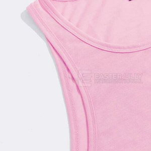 Camiseta sin mangas deportiva de color sólido al por mayor para hombre, diseño de logotipo personalizado, camiseta sin mangas transpirable para hombre para venta en línea - Product Image 3