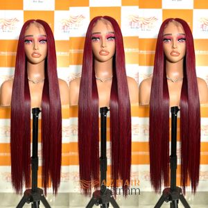 Tendencia caliente Personalizar Color Hueso Recto Pelucas de cabello humano natural 100% Cabello vietnamita crudo HD Encaje Longitudes completas - Product Image 4