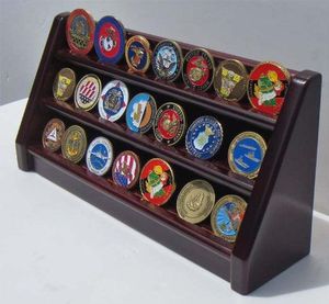 Exhibidor de Monedas con Diseño Floral Personalizado, Soporte de Exhibición de Monedas, Estuche Decorativo, Exhibidor de Monedas de Madera de 4 Niveles - Product Image 5