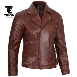 Chaqueta de Lona y Cuero Vacuno para Hombre, Invierno, Nueva Moda, Resistente al Viento, Impermeable, Ecológica, Estilo Urbano, Logotipo Frontal, 2026 - Product Image 1