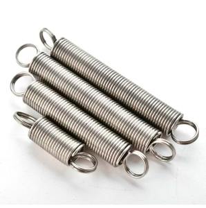 Resorte de Extensión de Precisión, Resorte Helicoidal de Acero Galvanizado con Ganchos de Alta Resistencia para Aplicaciones Industriales - Product Image 2