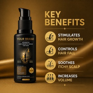 Suero para el Crecimiento del Cabello para Hombres de Marca Privada, para el Control de la Caída del Cabello y el Apoyo al Recrecimiento del Cabello - Product Image 5