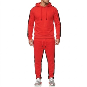 Conjunto Deportivo de Moda Personalizable, Transpirable y Ligero para Hombre, Estilo Nuevo, Sudadera con Capucha y Pantalones, Manga Larga, 100% Algodón, Unisex, Casual, Urbano - Product Image 4