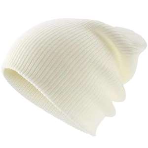 Bonnet en tricot doux personnalisé avec broderie, bonnet d'hiver à revers pour hommes, femmes et enfants, toque côtelée unie, chaud, décontracté pour l'automne et les activités de plein air - Product Image 3