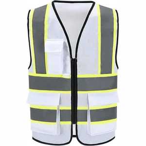 Veste de sécurité réfléchissante imperméable de classe 2 ANSI à haute visibilité - 100% polyester - Prix raisonnable - Vente en gros - Product Image 2