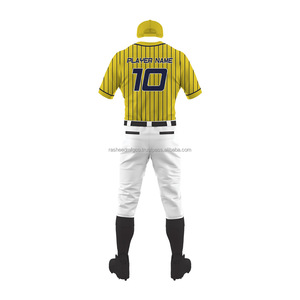 Diseña tus propias camisetas de béisbol con estampado 3D de alta calidad personalizadas para hombre, ropa de calle por sublimación, uniformes de béisbol - Product Image 3