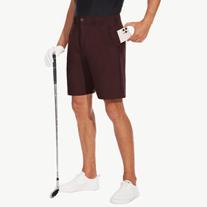 Shorts de golf pour hommes, coupe décontractée, extensibles, légers, imperméables, séchage rapide, shorts d'été pour le streetwear et les voyages - Product Image 4