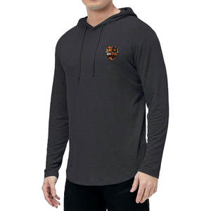 Sudaderas con Capucha para Hombre, Sólidas, Casuales, para Invierno, Transpirables, Elásticas, Ecológicas, de Tela Ligera, Diseñadas para Levantamiento de Pesas y Gimnasio - Product Image 5