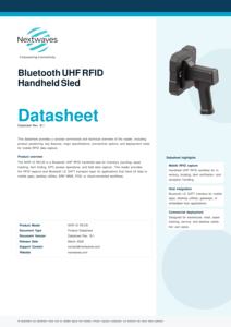 Nextwaves for UHF RFID Handheld Sled ISO 18000-6C 860-960 MHz Bulk Smart Inventory <b>Tracking</b> <b>Device</b> 5-6m Reading Distance - Product Image 2