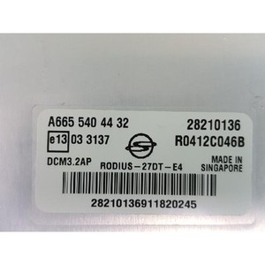 Módulo de Control del Motor Rodius I 2004-2013 Usado ORIGINAL A6655404432 - Product Image 2