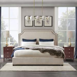 Large Country Style Three Drawer <b>Nightstand</b> 45*38*63cm Brown <b>Nightstands</b> - Product Image 4