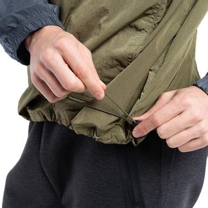 Custom Pullover Nylon Windbreaker <b>Jacket</b> Gym Fitness <b>Casual</b> Outdoor Breathable Hooded Color Block <b>Summer</b> Windproof <b>Jacket</b> - Product Image 5