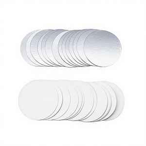Vietnam Manufacturer's Fast Delivery Non-Spill Aluminum Seal Film Heat Induction Two Piece Lid Safety <b>Bottle</b> Cap Liner Chemical - Product Image 5