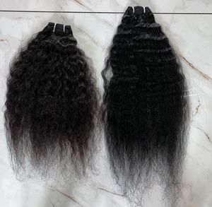 Direct Inde Usine De Luxe Top Grade Non Transformés Vierge Remy Cheveux Machine Double Trame Extensions Brésilien Vagues Cheveux Humains - Product Image 3