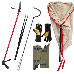 Kit de capture de serpents OEM professionnel, pinces et crochets en alliage métallique, acier inoxydable, respectueux de l'environnement, pour herpétologie et animaux de compagnie - Product Image 6