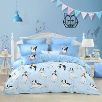 Vente flash - Ensemble de draps pour adultes de haute qualité 100% coton, imprimé d'animaux en 3D, respirant, 400TC, rembourré de laine chaude, taille personnalisée