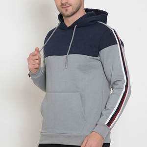 Sudaderas con Capucha Extra Grandes para Invierno, con Logotipo Personalizado, Hombros Caídos, Mezcla de Poliéster/Algodón, Transpirables, para Hombre, en Venta - Product Image 3
