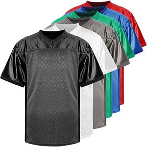 Maillot de football américain personnalisé, uniforme de football, impression numérique, kit d'équipe, séchage rapide, respirant, manches courtes, pour adultes, club - Product Image 6