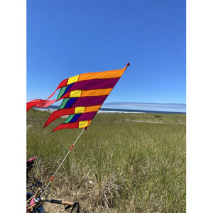 Banderas Decorativas Pop-Up con Patrones Geométricos Multicolores para Exteriores - Product Image 6