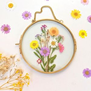 Cadre photo en verre et métal pour décoration murale, à suspendre ou à poser sur table, avec verre sur 2 côtés, cadres personnalisés - Product Image 5